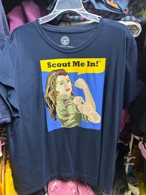EUC Scouts ladies 2X tee shirt
